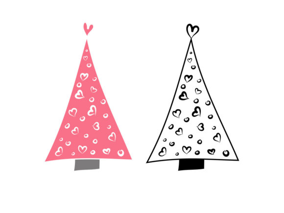 Boho Style Christmas Tree SVG for Handmade Creations