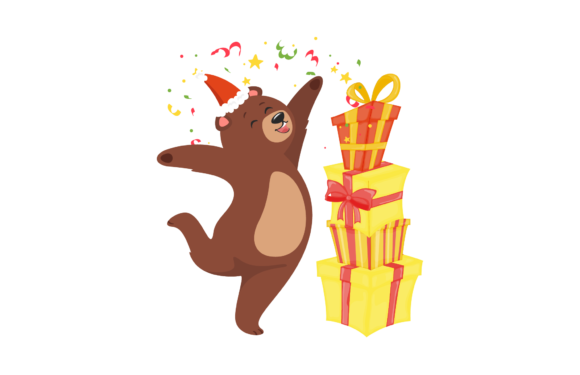 Christmas Bear Illustration Animal Review