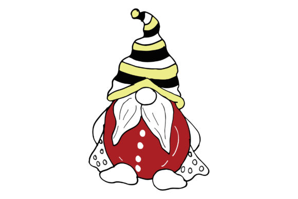 Christmas Gnome Illustration Design for Branding and Marketing