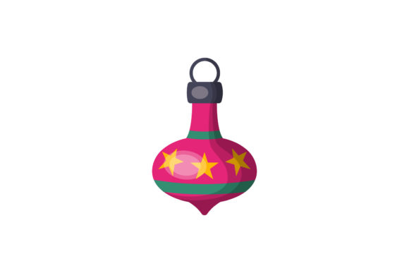 Christmas Ornament Decoration Illustrations for Crafting