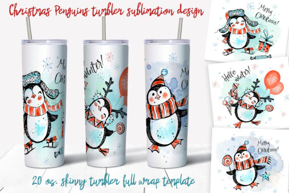 Christmas Penguins Tumbler Sublimation Review