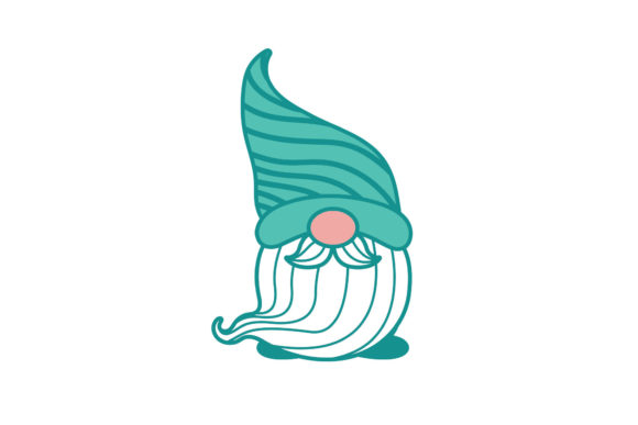 Flat Christmas Gnomes Illustrations for Creative Projects