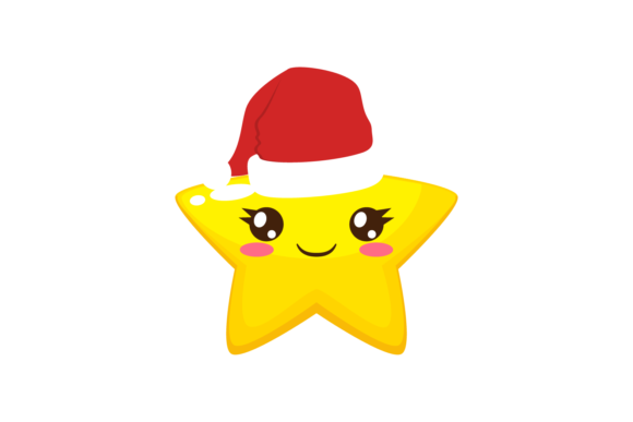 Star Hat Christmas Svg Illustrations for Seasonal Design Projects